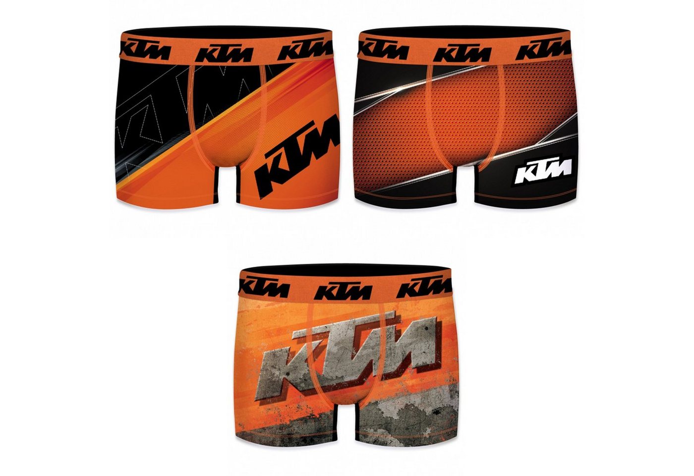 KTM Boxershorts Pack X3 Boxer Man Microfibre (3-St) von KTM