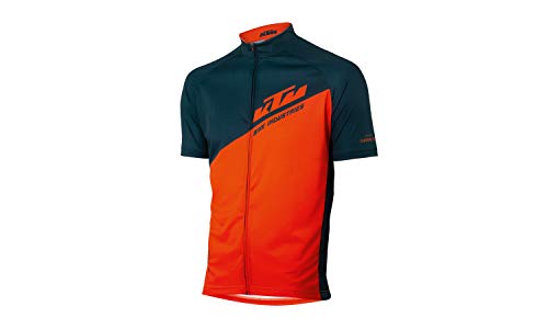 KTM Factory Character Jersey 2021 Trikot Kurzarm Short Sleeve Petrol/Orange (3XL) von KTM