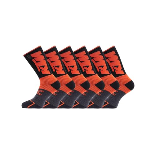 KTM Herren Hohe KTM/1/CHSX6 Socken, Schwarz, 43-46 von KTM