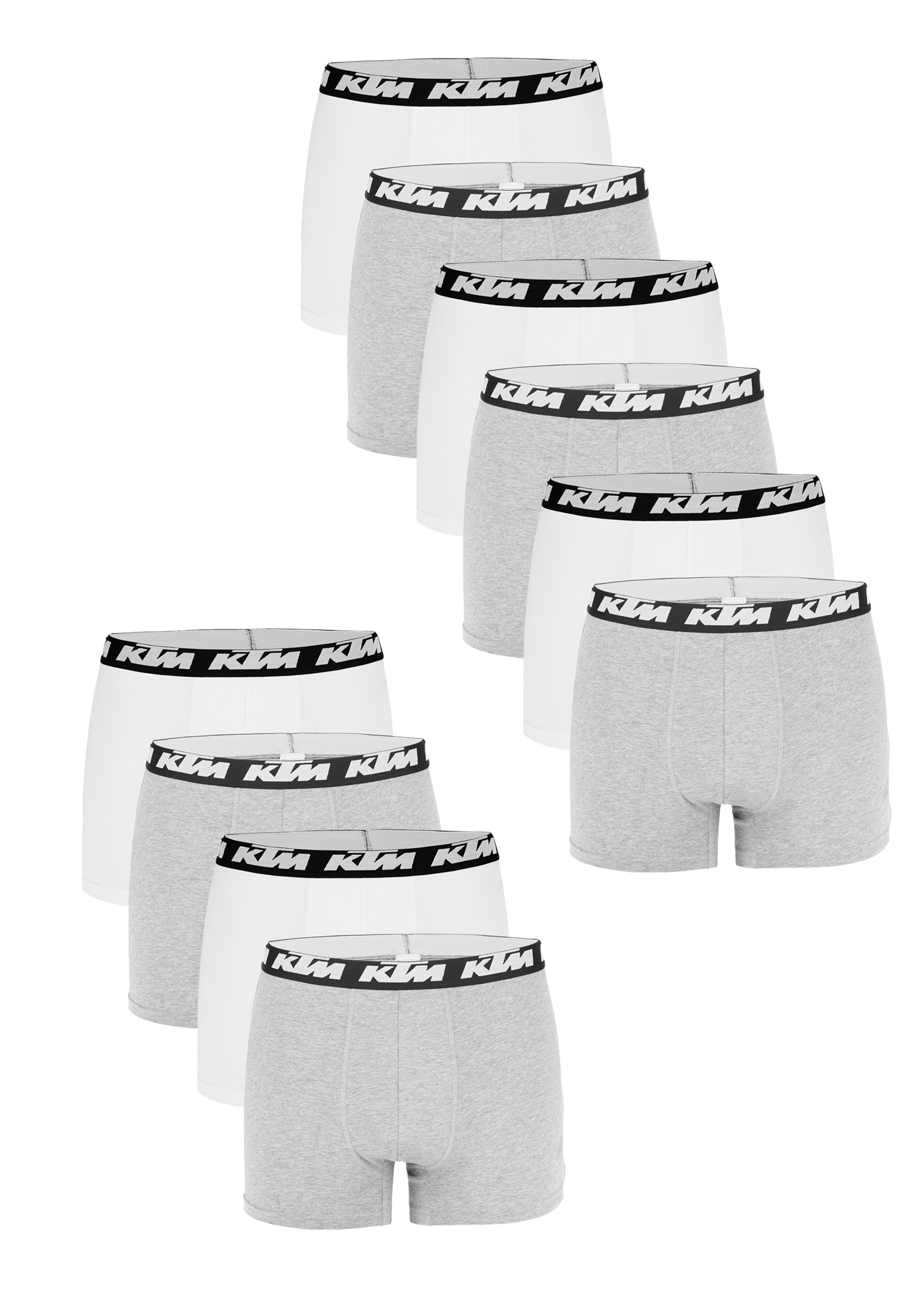 KTM by FREEGUN Boxershorts für Herren Unterwäsche Pant Men´s Boxer 10 er Pack von KTM