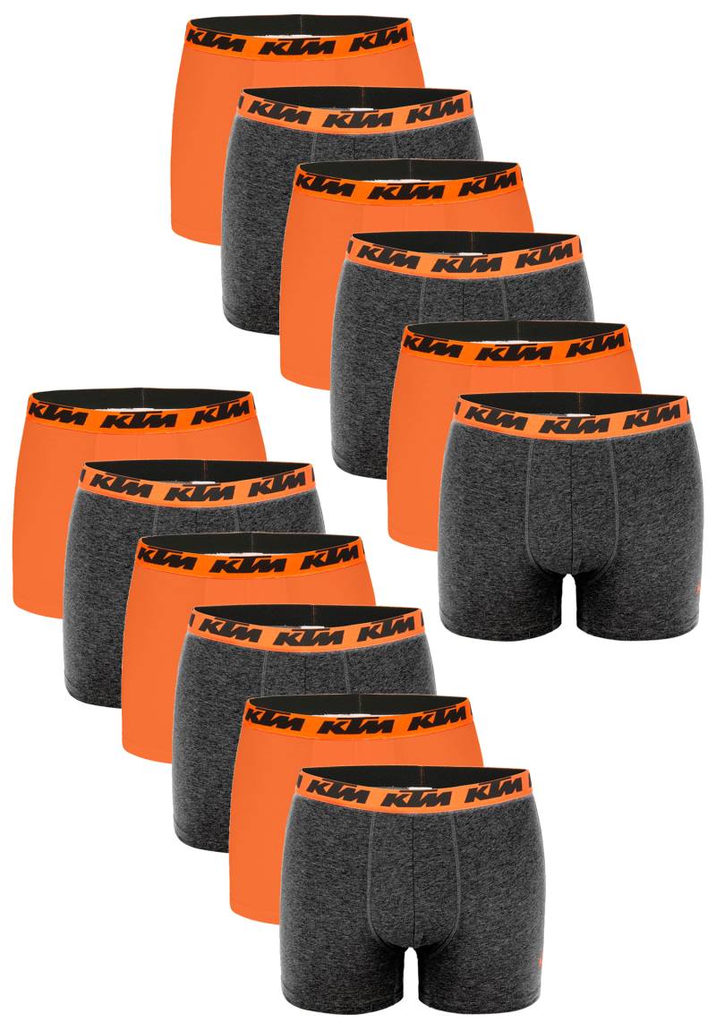 KTM by FREEGUN Boxershorts für Herren Unterwäsche Pant Men´s Boxer 12 er Multipa... von KTM