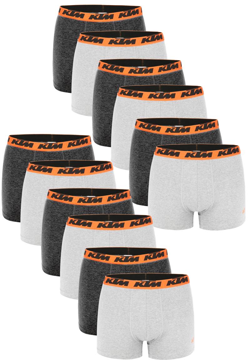 KTM by FREEGUN Boxershorts für Herren Unterwäsche Pant Men´s Boxer 12 er Multipa... von KTM
