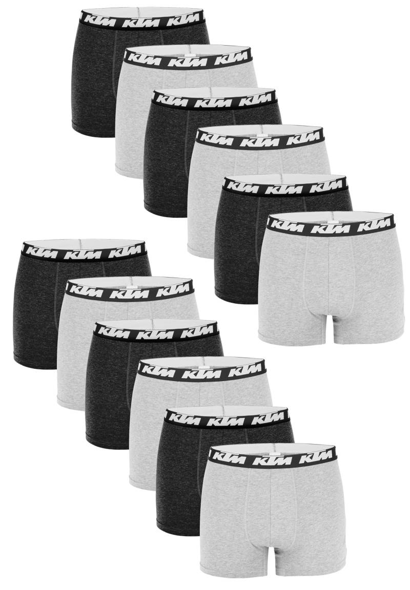 KTM by FREEGUN Boxershorts für Herren Unterwäsche Pant Men´s Boxer 12 er Multipa... von KTM