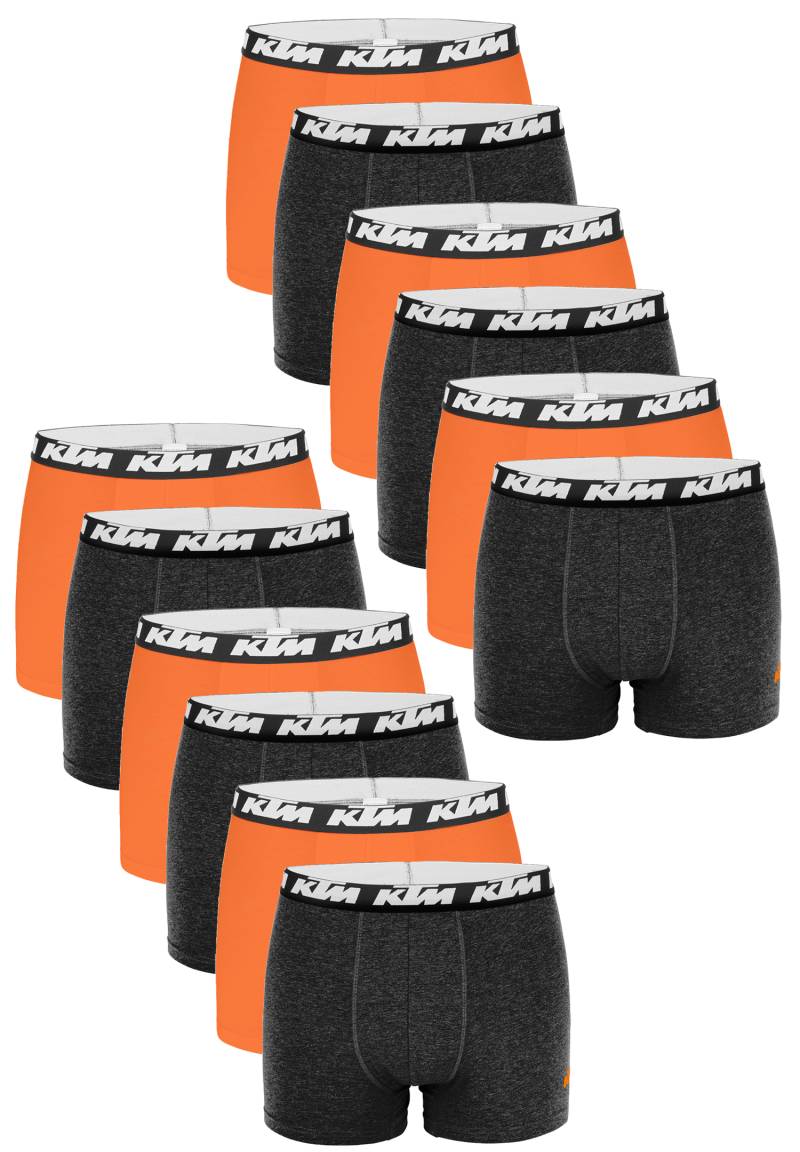 KTM by FREEGUN Boxershorts für Herren Unterwäsche Pant Men´s Boxer 12 er Multipa... von KTM
