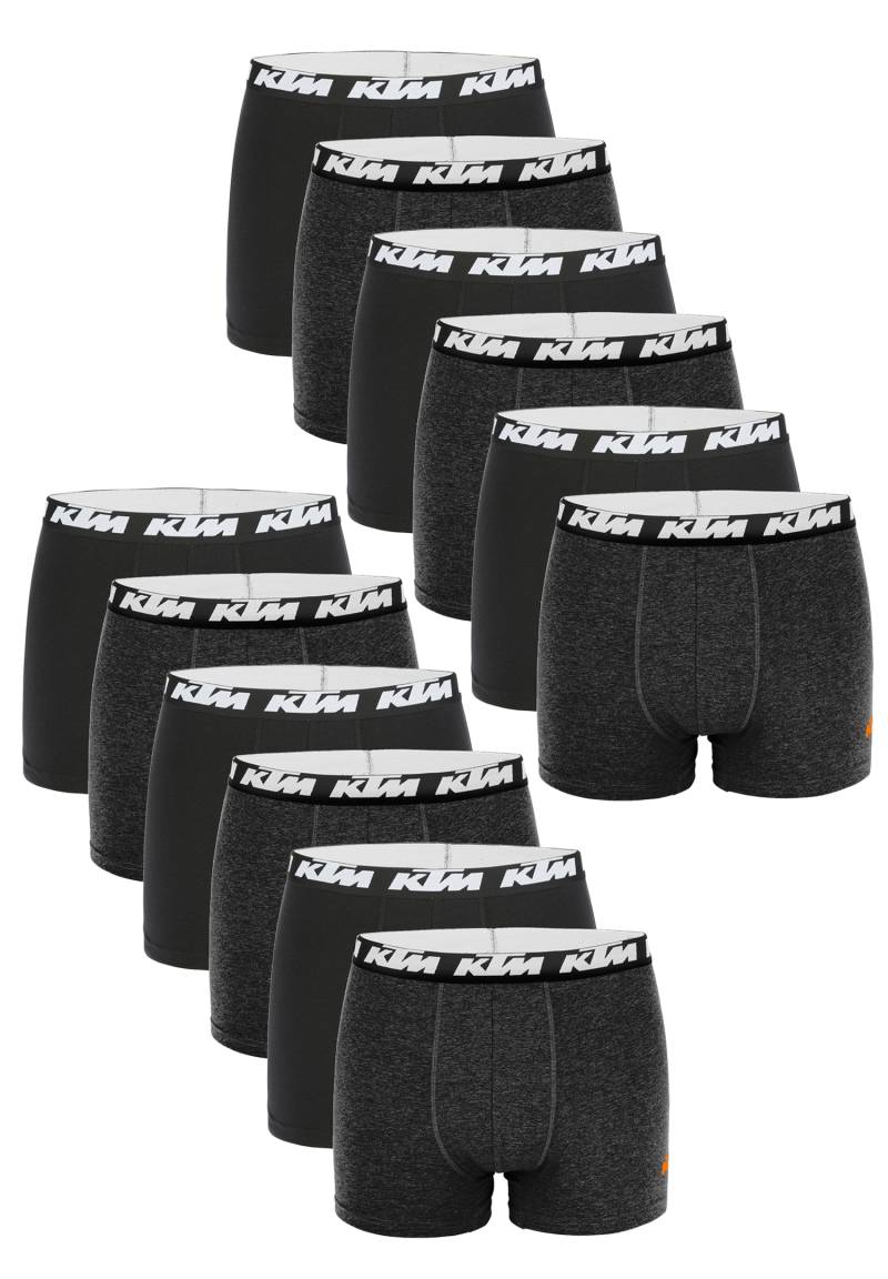 KTM by FREEGUN Boxershorts für Herren Unterwäsche Pant Men´s Boxer 12 er Multipa... von KTM