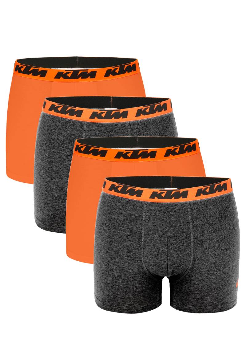 KTM by FREEGUN Boxershorts für Herren Unterwäsche Pant Men´s Boxer 4 er Multipac... von KTM