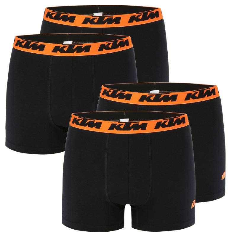 KTM by FREEGUN Boxershorts für Herren Unterwäsche Pant Men´s Boxer 4 er Multipac... von KTM