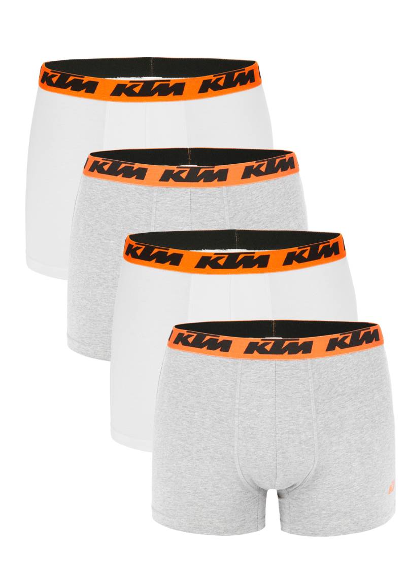 KTM by FREEGUN Boxershorts für Herren Unterwäsche Pant Men´s Boxer 4 er Multipac... von KTM