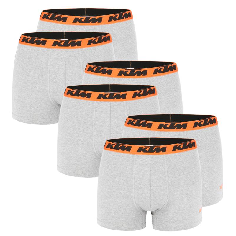 KTM by FREEGUN Boxershorts für Herren Unterwäsche Pant Men´s Boxer 6 er Pack von KTM