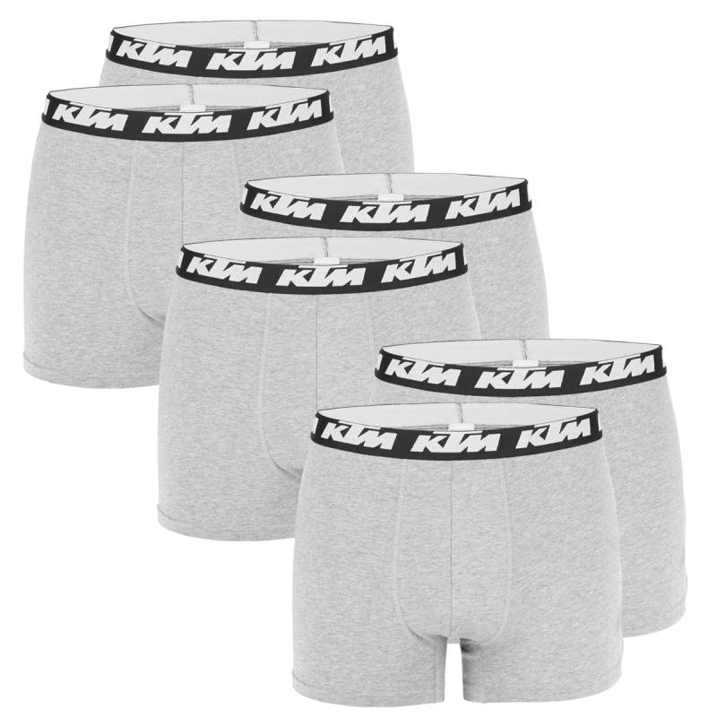 KTM by FREEGUN Boxershorts für Herren Unterwäsche Pant Men´s Boxer 6 er Pack von KTM
