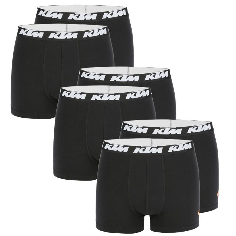 KTM by FREEGUN Boxershorts für Herren Unterwäsche Pant Men´s Boxer 6 er Pack von KTM