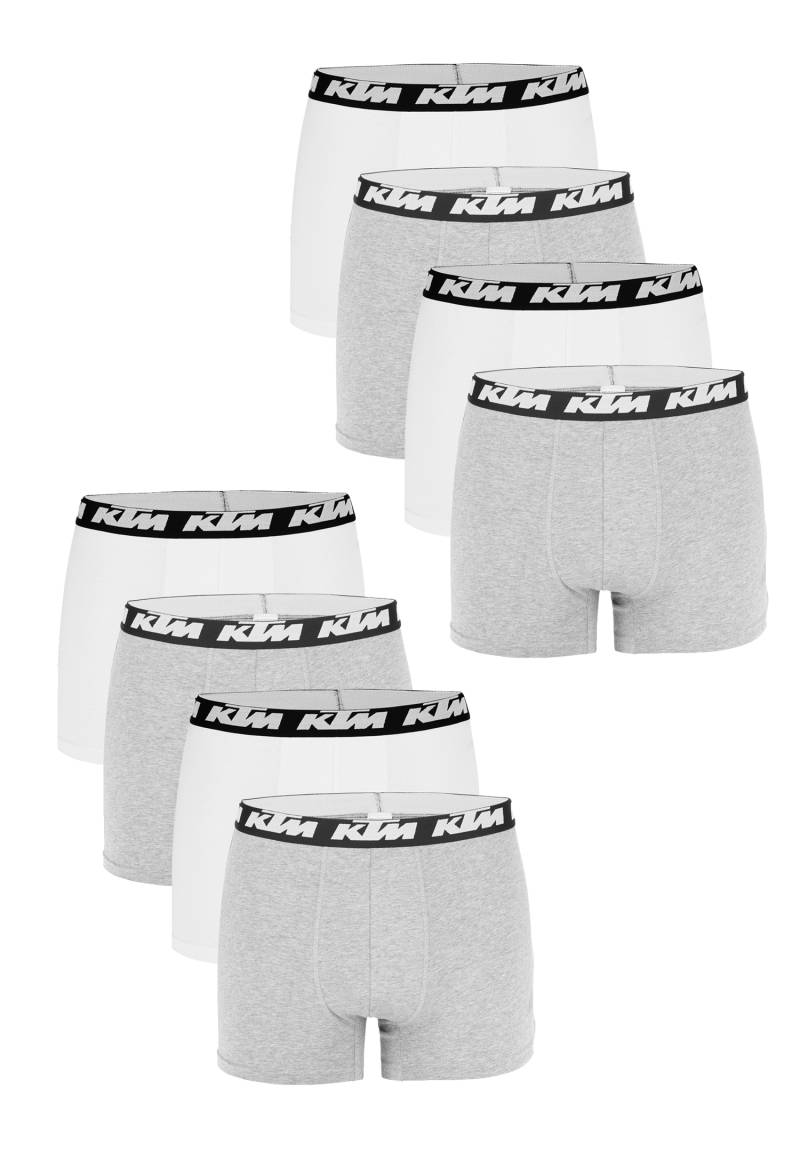 KTM by FREEGUN Boxershorts für Herren Unterwäsche Pant Men´s Boxer 8 er Pack von KTM