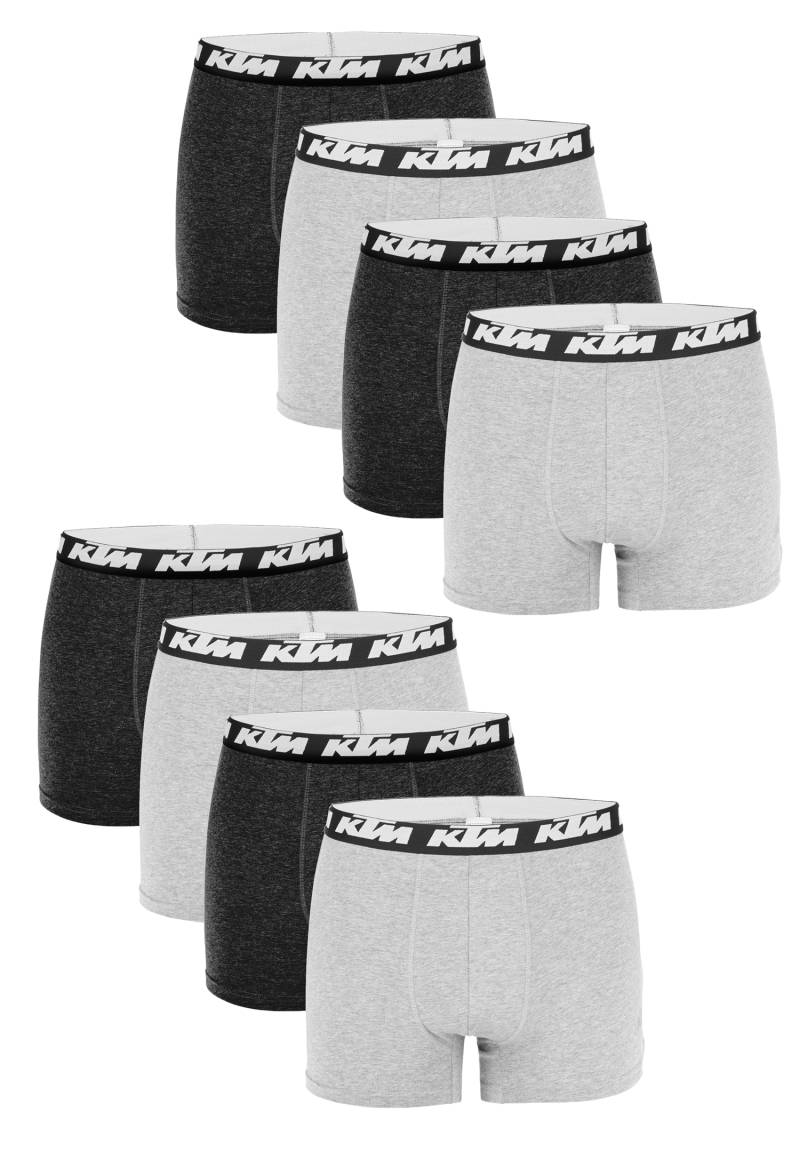 KTM by FREEGUN Boxershorts für Herren Unterwäsche Pant Men´s Boxer 8 er Pack von KTM