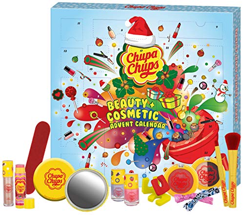 Chupa Chups Chupa'licious Christmas - Lolli'tastische Weihnachten mit diesem Kosmetikadventskalender - Offizielles Lizenzprodukt, 24 Stück von KTN