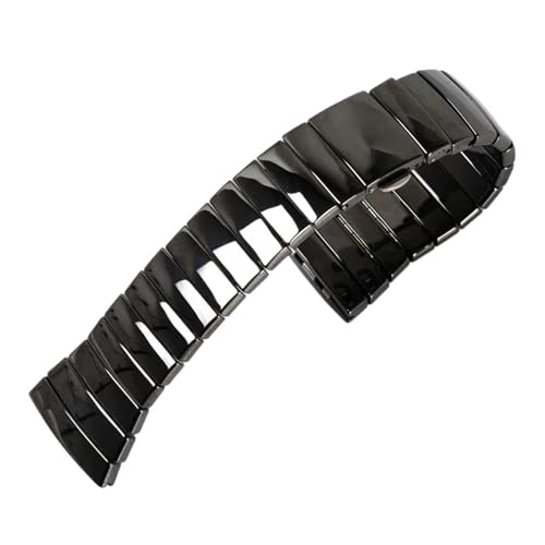 KTRSAVSSA Keramik-Uhrenarmband, kompatibel mit Rado Sintra-Serie, schwarzes Keramikarmband, Damen und Herren, 17 mm, 26 mm(26mm) von KTRSAVSSA