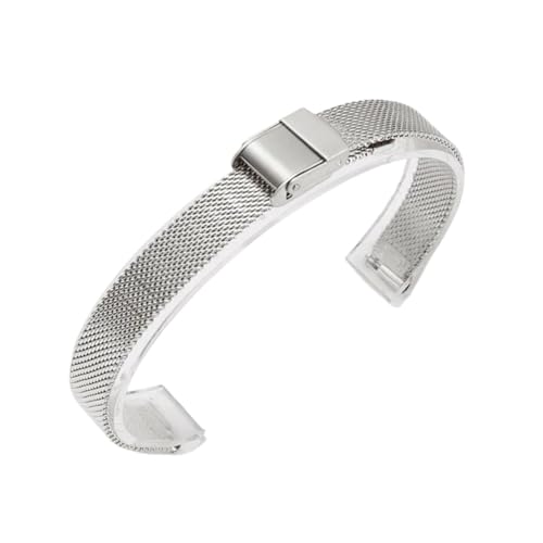KTRSAVSSA Kompatibel mit jedem 6 mm 8 mm 10 mm 12 mm 14 mm 16 mm Edelstahl-Uhrenarmband, Keramik-Uhrenarmband, Damen-Gürtelarmband aus Roségold(A silver,18mm) von KTRSAVSSA