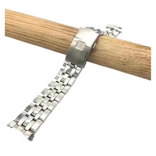 KTRSAVSSA Uhrenarmband Kompatibel Mit TISSOT 1853 PRC200 T17 T461 T055 T014 Herren-Faltschließe-Armband Aus Edelstahl Mit Kette 19 Mm 20 Mm(20mm) von KTRSAVSSA