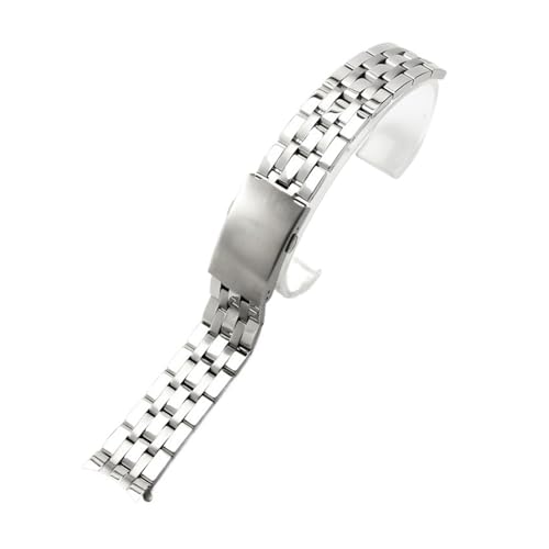 KTRSAVSSA Uhrenarmband aus massivem Edelstahl, kompatibel mit Tissot Prc200, Stahlgürtel T014430a, Uhrenarmband T461, T17, T014, 19 mm, 20 mm, Zubehör(19mm) von KTRSAVSSA