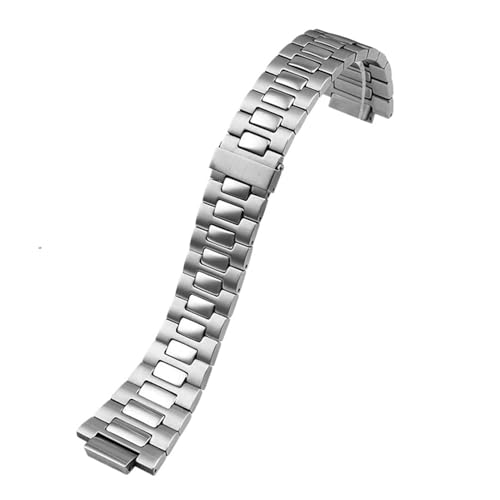 KTRSAVSSA Uhrenarmband kompatibel mit Patek Philippe Nautilus 5711/5726, Uhrenarmband aus feinem Stahl, männlich, konvex, Edelstahl, Uhrenzubehör, 25 mm KTRSAVSSA Uhrenarmband kompatibel mit Patek Philippe Nautilus 5711/5726, Uhrenarmband aus feinem Stahl, männlich, konvex, Edelstahl, Uhrenzubehör, 25 mm von KTRSAVSSA