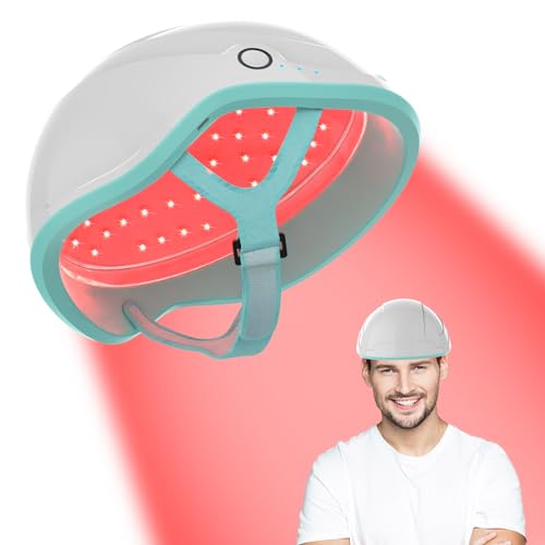 KTS Wireless Laserlicht Therapie Haarwachstum Helm Gerät, Lasersonden Haarwuchs-Kappe, Außenpool Haarwuchsgeräte, Wiederaufladbar Haarausfall Behandlung Für Männer Und Frauen von KTS