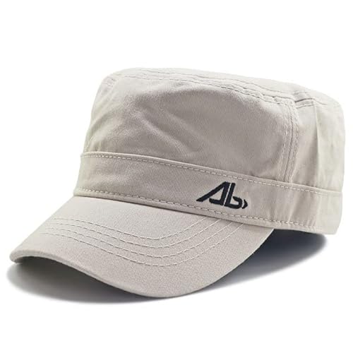 KTTGYRE Cap 60-68 cm Erwachsener Big Head Oversize-Hutkappen Männlicher Sommer Im Freien Lässige Sonnenhüte Männer Und Frauen Plus Size Caps-Beige Black Label,56-60Cm von KTTGYRE