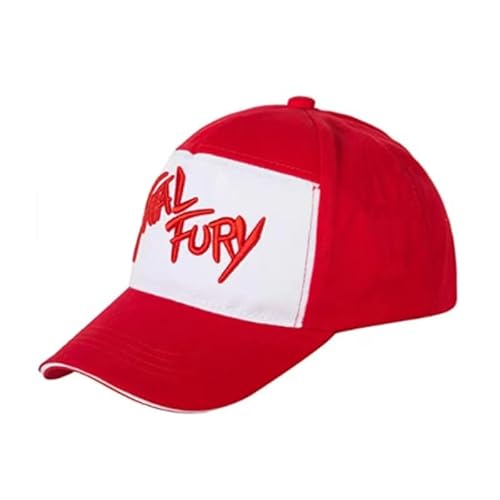 KTTGYRE Cap Cap Hat Trucker Cap Cosplay Coser Baumwoll Cap Hat Caps Für Männer-Red,Adult 56To59Cm Head von KTTGYRE