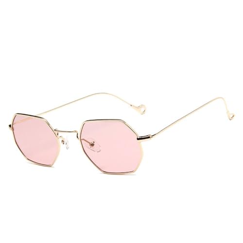 KTUCN Modische achteckige Polygon-Sonnenbrille für Männer und Frauen, Sommer, Frühling, Brillen, 9, BH01 von KTUCN