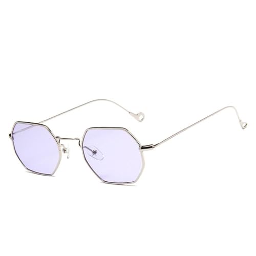 KTUCN Modische achteckige Polygon-Sonnenbrille für Männer und Frauen, Sonnenbrille für den Sommer, Frühling, Brillen, 18, BH01 von KTUCN