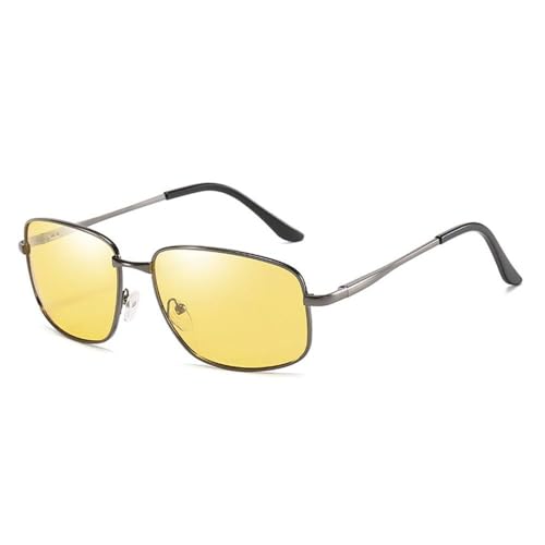 KTUCN Polarisierte Nachtsichtbrille für Männer zum Autofahren, 2025 Metallrahmen, Gelb, Nachtsicht, UV400, Damenbrille, Gun, BH01 KTUCN Polarisierte Nachtsichtbrille für Männer zum Autofahren, 2025 Metallrahmen, Gelb, Nachtsicht, UV400, Damenbrille, Gun, BH01 von KTUCN