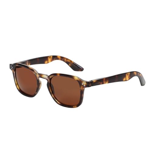KTUCN Polarisierte Retro-Sonnenbrille für Herren und Damen – Klassische Vintage-Sonnenbrille mit 100% UV-Schutz, trendig, HD2, BH01 von KTUCN