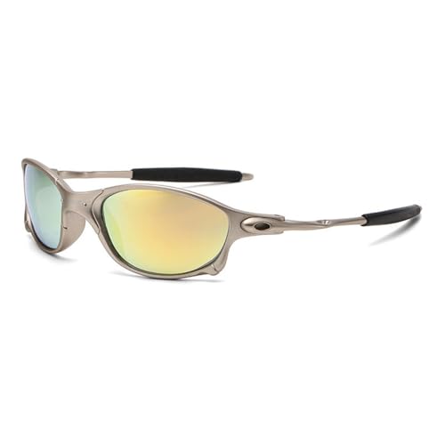 KTUCN Polarisierte Sonnenbrille für Herren, Fahrradbrille, UV400, Angelbrille, Fahrradbrille, Radbrille, Reitbrille, 10, BH01 von KTUCN