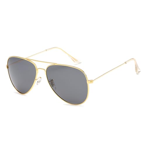 KTUCN Polarisierte Sonnenbrille für Herren und Damen, klassische Beschichtung, zum Autofahren, C2 Goldgrau, BH01 von KTUCN