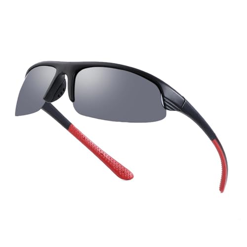 KTUCN Polarisierte Sport-Sonnenbrille mit UV-Schutz, für Herren und Damen, zum Laufen, Autofahren, HD1, BH01 von KTUCN
