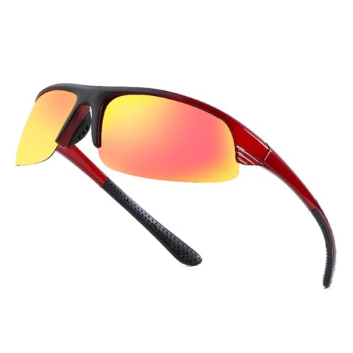 KTUCN Polarisierte Sport-Sonnenbrille mit UV-Schutz, für Herren und Damen, zum Laufen, Autofahren, HD2, BH01 von KTUCN