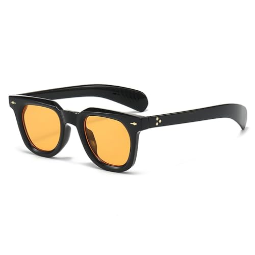 KTUCN Schildpatt Farbe PC Sonnenbrille Frauen Große sonnenbrille Modische Männer Trendy Sonnenschirm Sonnenbrille UV400, HD6, BH01 von KTUCN