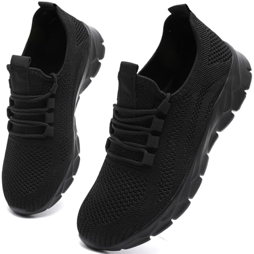 KTVHYW Sneaker Damen Schuhe Laufschuhe Turnschuhe Sportschuhe Tennisschuhe Fitnessschuhe Arbeitsschuhe Schwarz 40 von KTVHYW