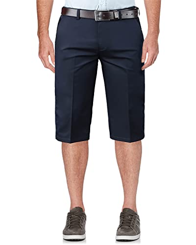 KTWOLEN Herren 3/4 Sommer Leinenhose Chino Shorts Bermuda Männer Casual Leinen-Shorts Kurze Hose ohne Guertel von KTWOLEN