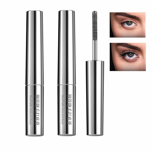 Eyelash Pflegender Mascara Wasserfest Schwarz Primer vor der Mascara Volumen und Länge Wasserdicht Schweißfest Wimpernverlängerung Primer Nicht verschmieren Lang anhaltende Stäbe 2Pcs von KTouler