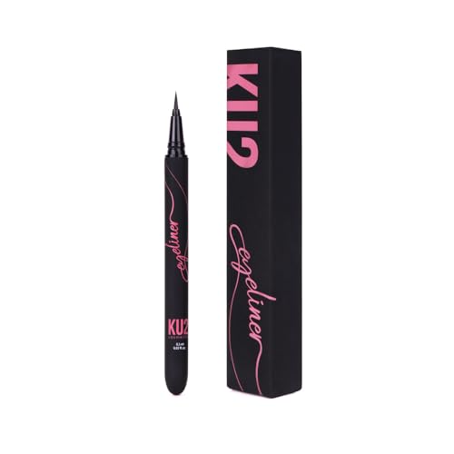 KU2 Cosmetics Eyeliner Wasserfest mit Ultra-Präzisem Pinsel | Kajalstift Schwarz für Augen Make-up | Make Up Pen für Makellose Looks den Ganzen Tag KU2 Cosmetics Eyeliner Wasserfest mit Ultra-Präzisem Pinsel | Kajalstift Schwarz für Augen Make-up | Make Up Pen für Makellose Looks den Ganzen Tag von KU2 Cosmetics
