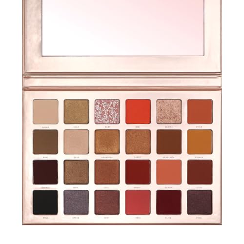 KU2 Cosmetics Lidschatten Palette Summernights | Eyeshadow Palette mit 24 Farben | Schminkpalette mit 13 Matte & 11 schimmernden Farben | Integrierter Spiegel | Make-Up Paletten für Jeden Hauttyp KU2 Cosmetics Lidschatten Palette Summernights | Eyeshadow Palette mit 24 Farben | Schminkpalette mit 13 Matte & 11 schimmernden Farben | Integrierter Spiegel | Make-Up Paletten für Jeden Hauttyp von KU2 Cosmetics