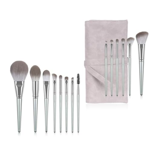 10/14-teiliges Kosmetikpinsel-Set, Make-up-Pinsel-Set, Lidschatten-Pinsel, Vollgesichts-Make-up-Pinsel-Set, Concealer-Pinsel für Frauen von KUAIYIJU