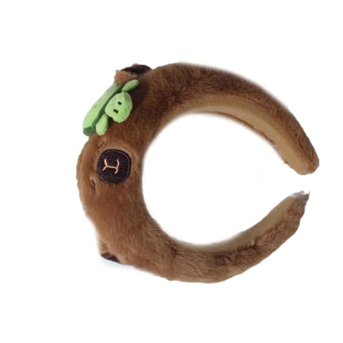 Entzückende Capybara-Kopfbedeckung, Abschlussball, Geburtstag, lustige Kopfbedeckung, Cartoon-Capybara, festliche Haar-Kopfbedeckung, Cartoon-Haarbänder von KUAIYIJU