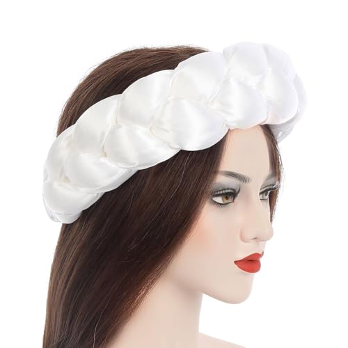 Geflochtene Stirnbänder Unisex Haarband Stilvolle Kopfbedeckung Polyester Damen Stirnbänder Haarschmuck von KUAIYIJU