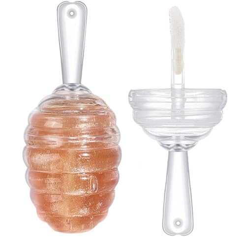 Honeys Lip Oil Moisturizing Lip Gloss Lip Oil Gloss Lipgloss Colorless Lip Care Oils For Dry Lips Nourishing Lip von KUAIYIJU