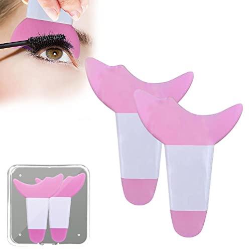 Make-up-Wimpern-Werkzeug, 2-teiliges Mascara- und Lidschatten-Schild-Applikator-Schutzpolster Hilfsschutz-Werkzeug für Wimpern-Make-up Make-up-Wimpern-Werkzeug, 2-teiliges Mascara- und Lidschatten-Schild-Applikator-Schutzpolster Hilfsschutz-Werkzeug für Wimpern-Make-up von KUANTAN