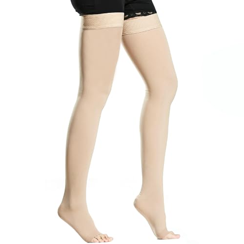 KUDLE 20-30 mmHg Medizinische Kompressionsstrümpfe Damen & Herren,Klasse 2, Abgestufte Unterstützung Lange Stützstrümpfe Kompressionssocken für Krampfadern Ödeme Flug KUDLE 20-30 mmHg Medizinische Kompressionsstrümpfe Damen & Herren,Klasse 2, Abgestufte Unterstützung Lange Stützstrümpfe Kompressionssocken für Krampfadern Ödeme Flug von KUDLE