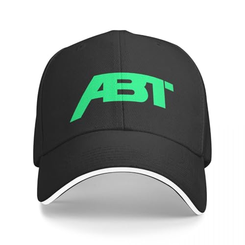 Atmungsaktive Unisex Baseballkappe ABT Sports Line 2024 Fashion Baseball Men Polyester Hüte Verstellbare Mütze Universal Casual Cap Truck Driver Hat Geschenke von KUGEUII