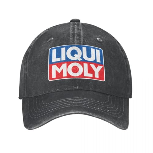 Atmungsaktive Unisex Baseballkappe Liqui Moly Fashion Baseballkappe Baumwollmützen Verstellbare Mütze Universal Casual Cap Trucker Hat Geschenke von KUGEUII