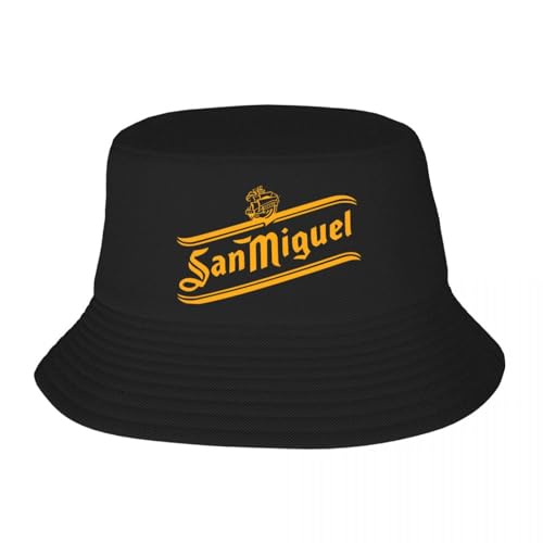 Atmungsaktive Unisex Baseballkappe aus Baumwolle San Miguel lustiger Fischerhut für Erwachsene verstellbare Mütze modische Freizeitmütze LKW Fahrerhut Geschenk von KUGEUII