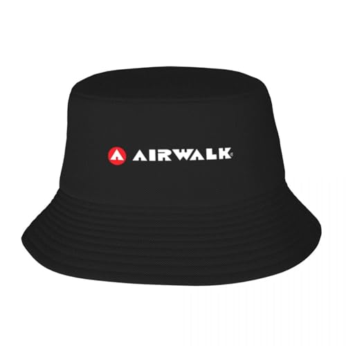 KUGEUII Atmungsaktive Unisex Baseballkappe Airwalk Logo (weißer Text) Classic 2023 EIN Fischerhut für Erwachsene EIN Eimerhut Geschenke für draußen von KUGEUII